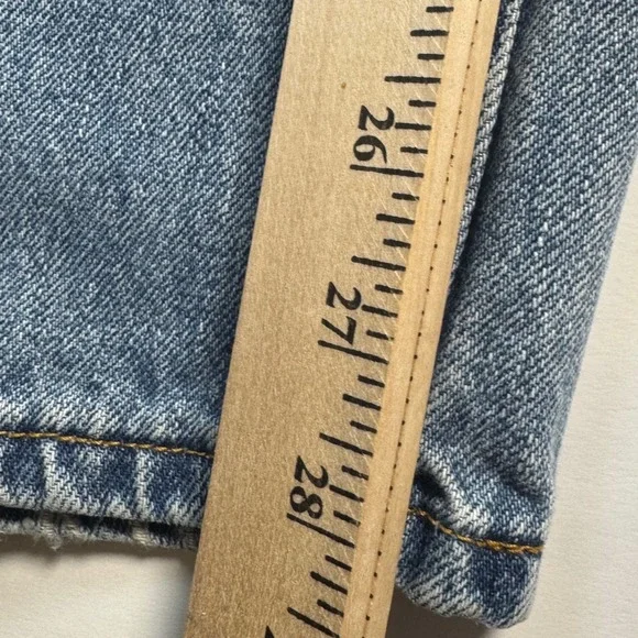 Levi's 550 Denim Relaxed Fit Blue Jeans Men's 36x29 Light Wash 90s Y2K Loose - Picture 3 of 8